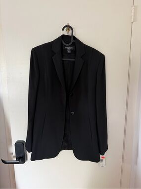 Jones New York Men’s Black Single-Breasted Sport Coat